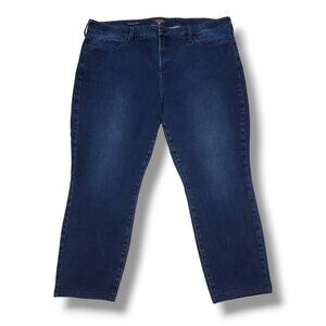 NYDJ‎ Alina Legging Jeans Womens 22W High Rise Dark Wash